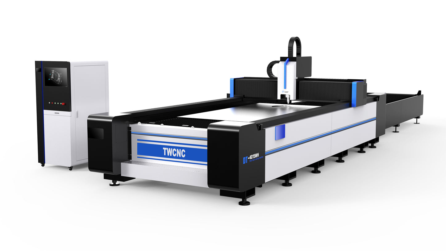 B series open exchange table laser cutting machine
